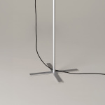 TMA Golvlampa Aluminum Grey/White Parchment TMA Golvlampa Aluminum Grey/White Parchment