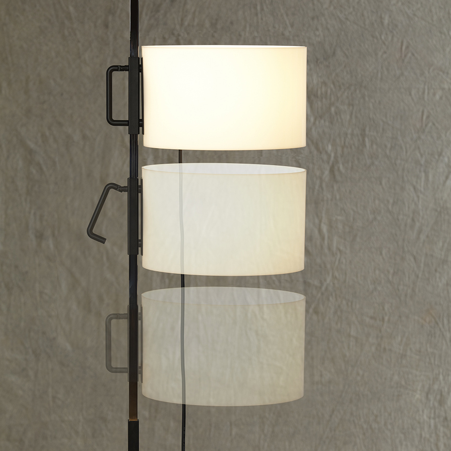 TMC Golvlampa Black/Chrome