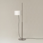 TMD Golvlampa Chrome-Plated/White Parchment TMD Golvlampa Chrome-Plated/White Parchment