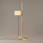 TMM Golvlampa Beech/Beige TMM Golvlampa Beech/Beige