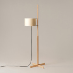 TMM Golvlampa Beech/Beige TMM Golvlampa Beech/Beige