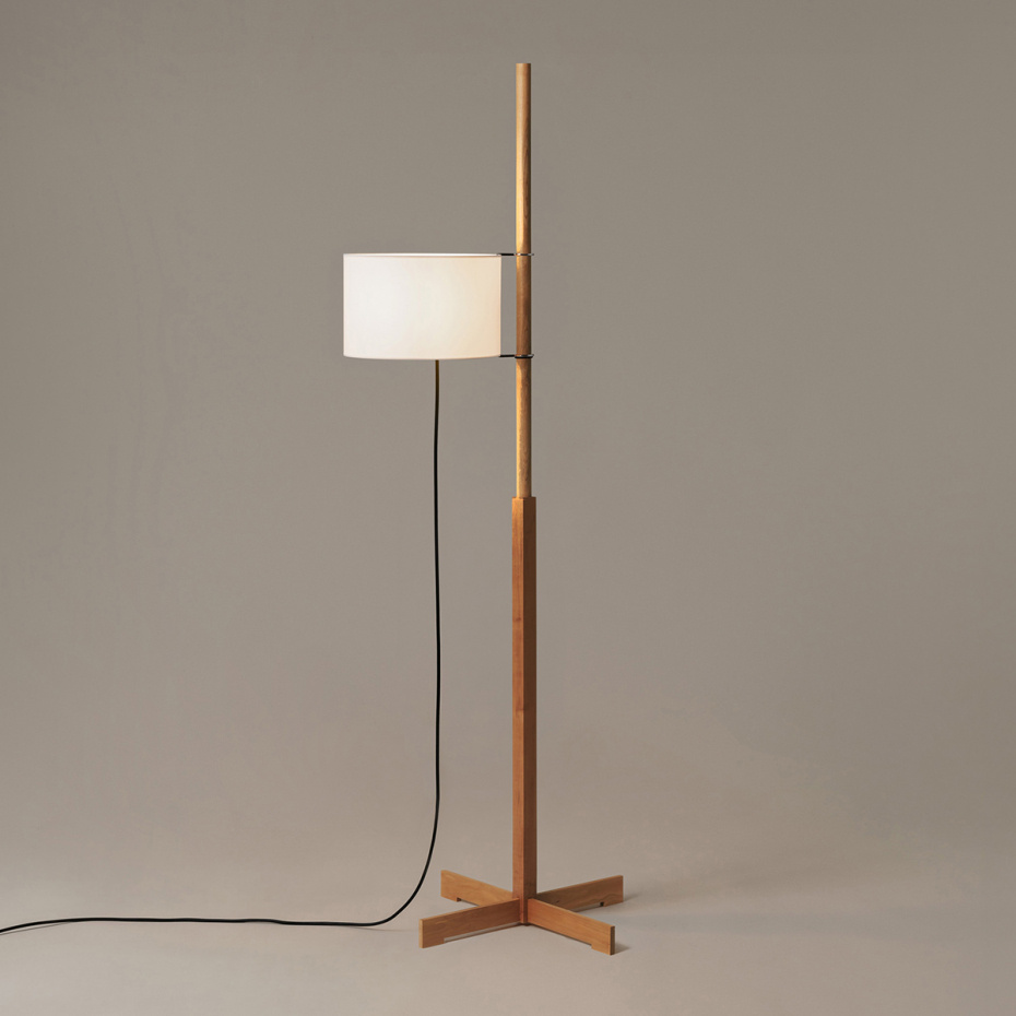 TMM Golvlampa Cherry/White