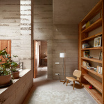 TMM Golvlampa Walnut/Beige TMM Golvlampa Walnut/Beige