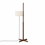 TMM Golvlampa Walnut/White Parchment TMM Golvlampa Walnut/White Parchment