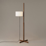 TMM Golvlampa Walnut/White Parchment TMM Golvlampa Walnut/White Parchment