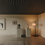 TMM Golvlampa Black Oak/Beige TMM Golvlampa Black Oak/Beige