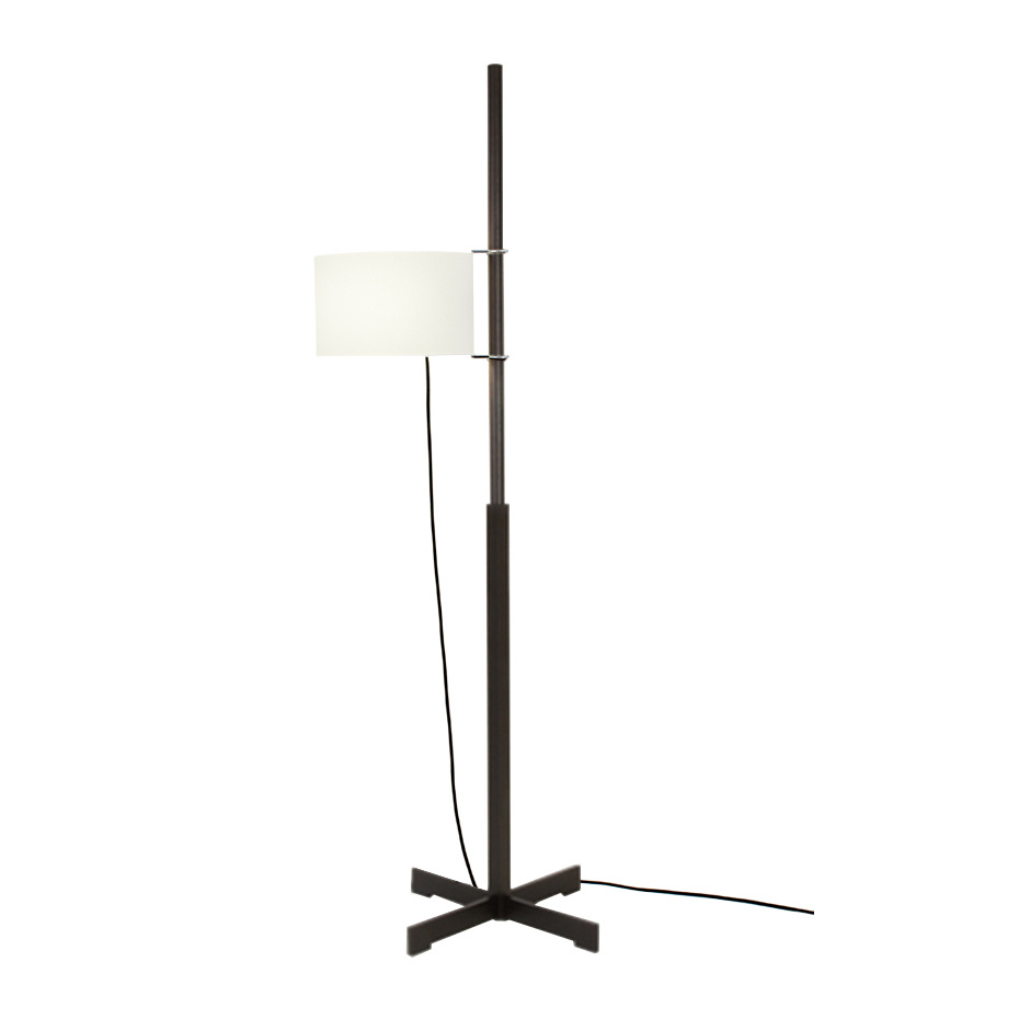 TMM Golvlampa Black Oak/White