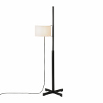 TMM Golvlampa Black Oak/White Parchment TMM Golvlampa Black Oak/White Parchment