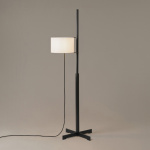 TMM Golvlampa Black Oak/White Parchment TMM Golvlampa Black Oak/White Parchment