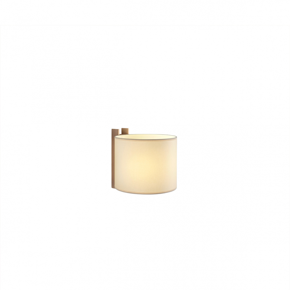 TMM Corto Vägglampa Beech/Beige Direktmontage