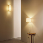 TMM Corto Vägglampa Beech/White Parchment Med Kabel TMM Corto Vägglampa Beech/White Parchment Med Kabel
