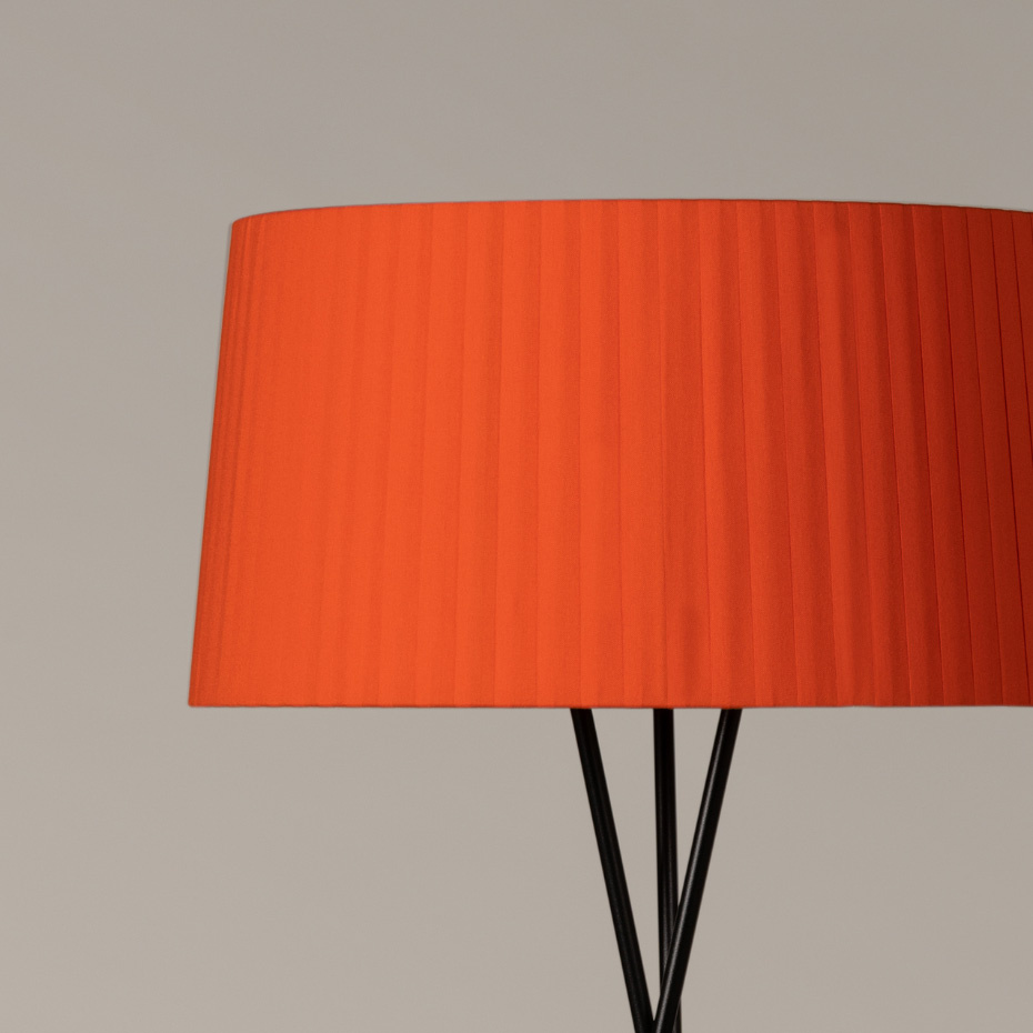 Tripode G5 Golvlampa Red-Amber Ribbon
