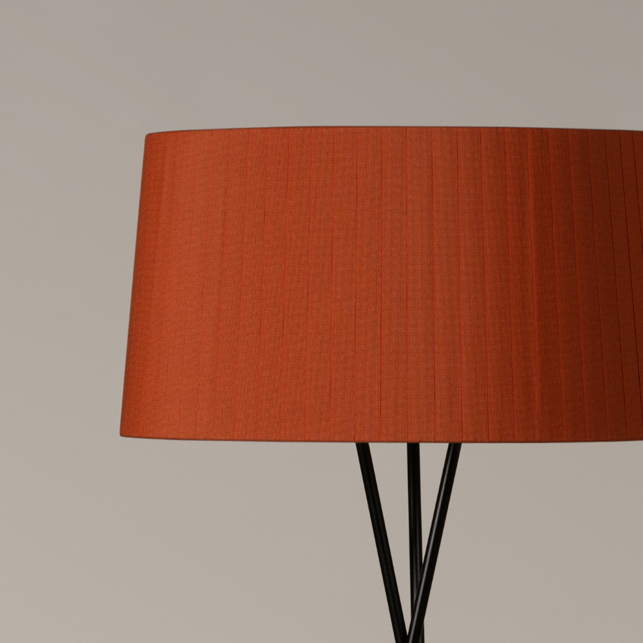 Tripode G5 Golvlampa Terracotta Raw Color Ribbon