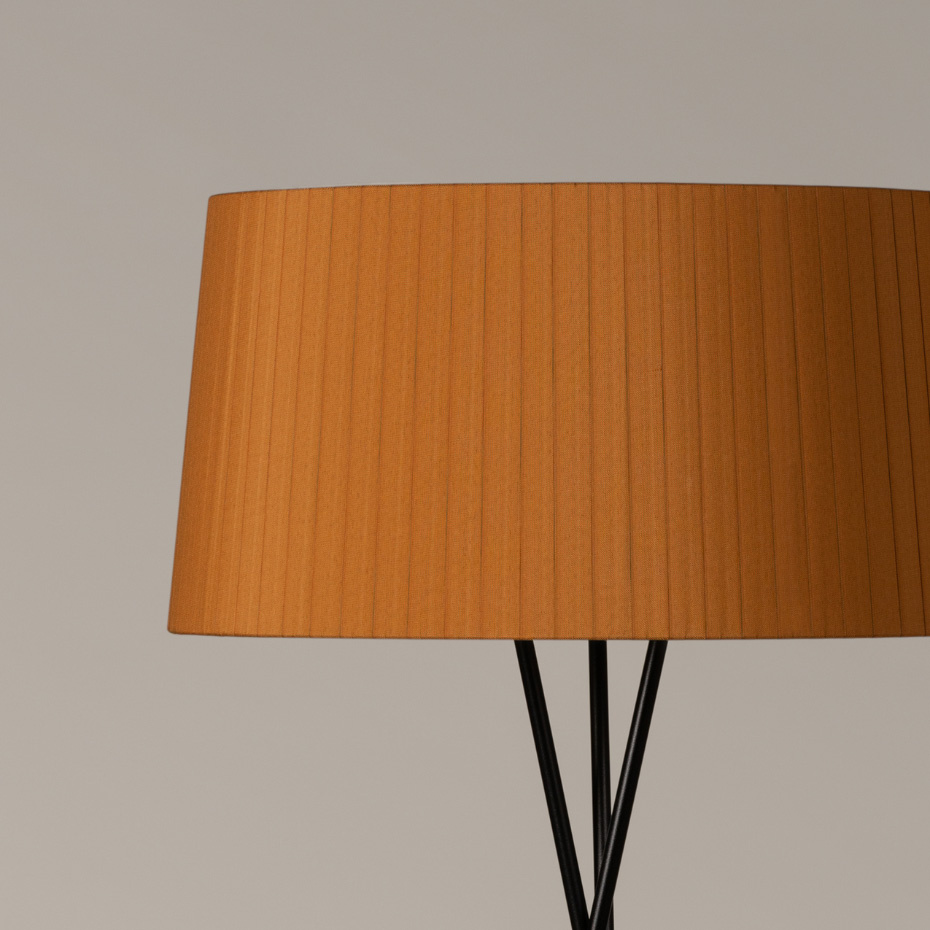 Tripode G5 Golvlampa Mustard Raw Color Ribbon