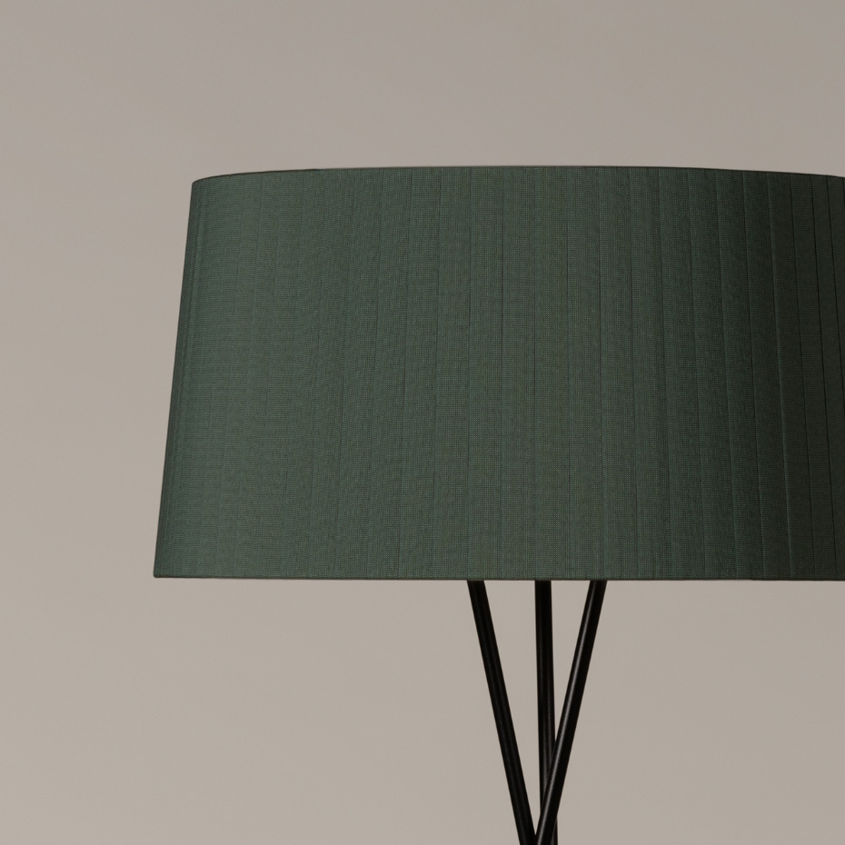 Tripode G5 Golvlampa Green Raw Color Ribbon