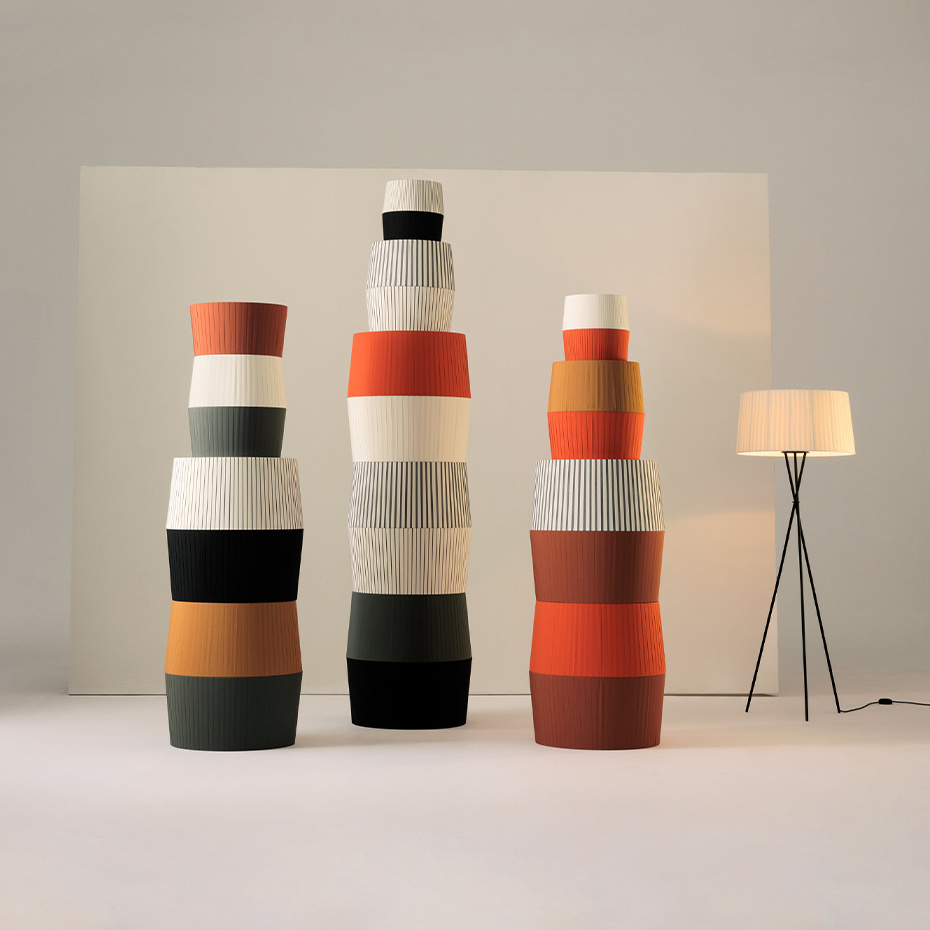 Tripode G5 Golvlampa Diplomatica Stripe Ribbon