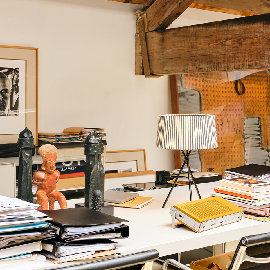 Tripode M3 Bordslampa Red-Amber Ribbon