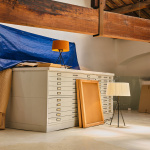 Tripode M3 Bordslampa Mustard Raw Color Ribbon Tripode M3 Bordslampa Mustard Raw Color Ribbon