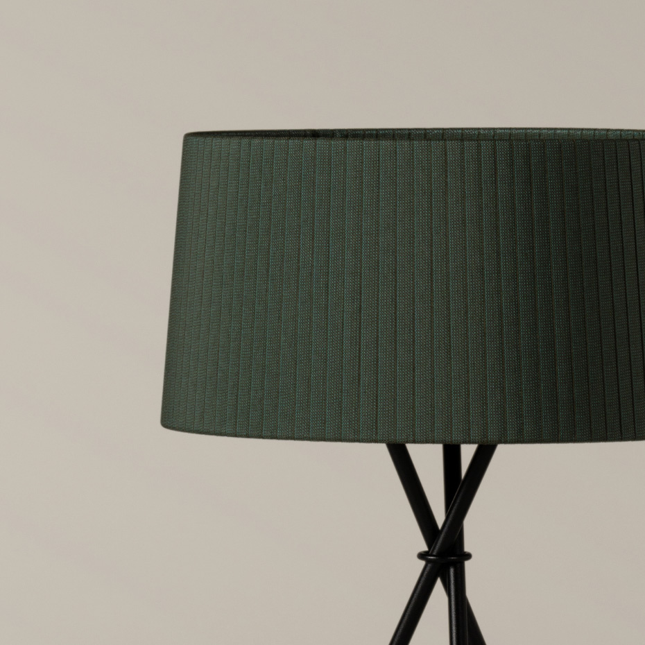 Tripode M3 Bordslampa Green Raw Color Ribbon