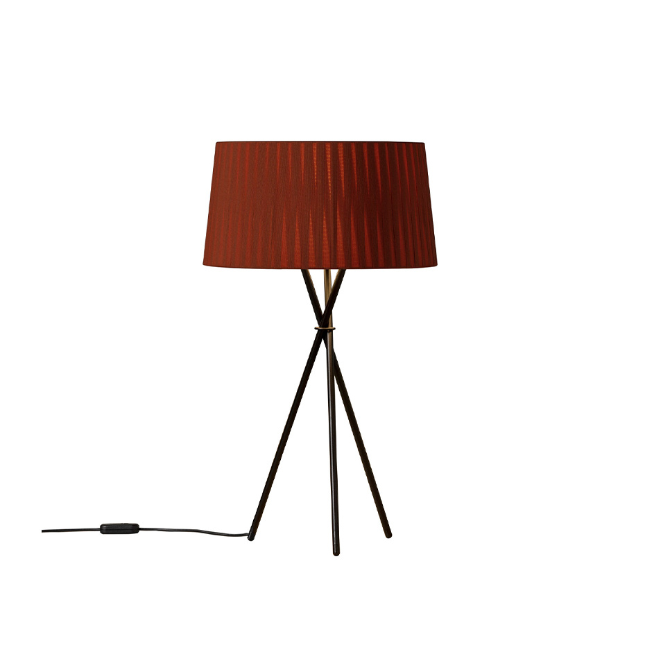 Tripode G6 Bordslampa Terracotta Raw Color Ribbon