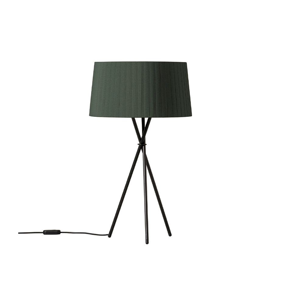 Tripode G6 Bordslampa Green Raw Color Ribbon