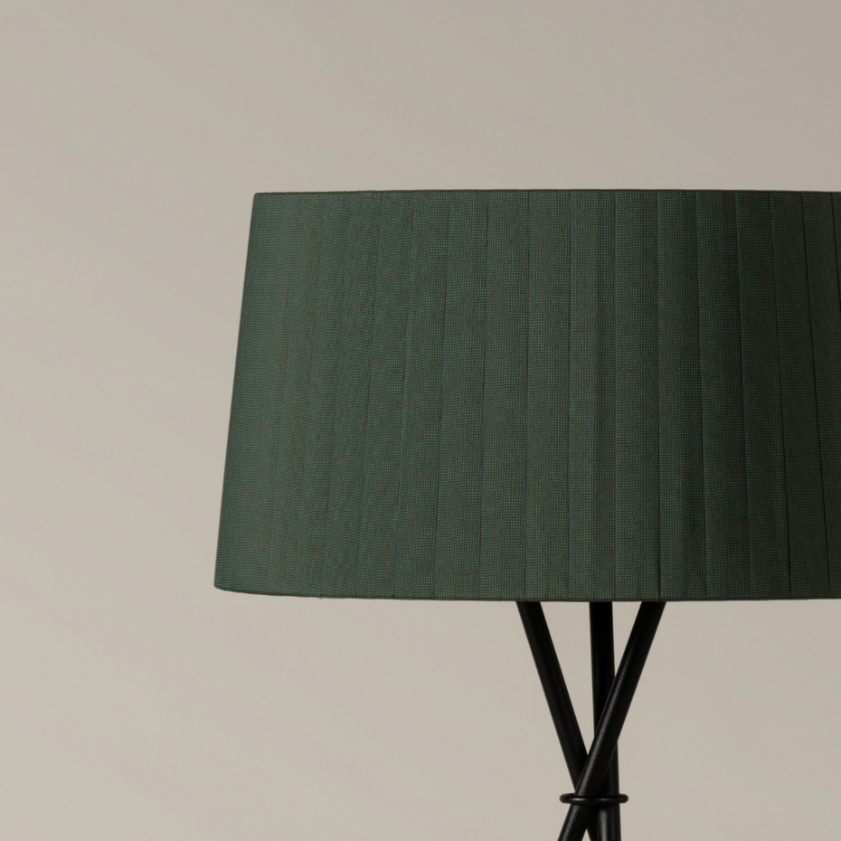 Tripode G6 Bordslampa Green Raw Color Ribbon