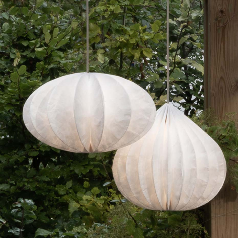 Lampupphäng Utomhus Textilsladd Natural E27 5m