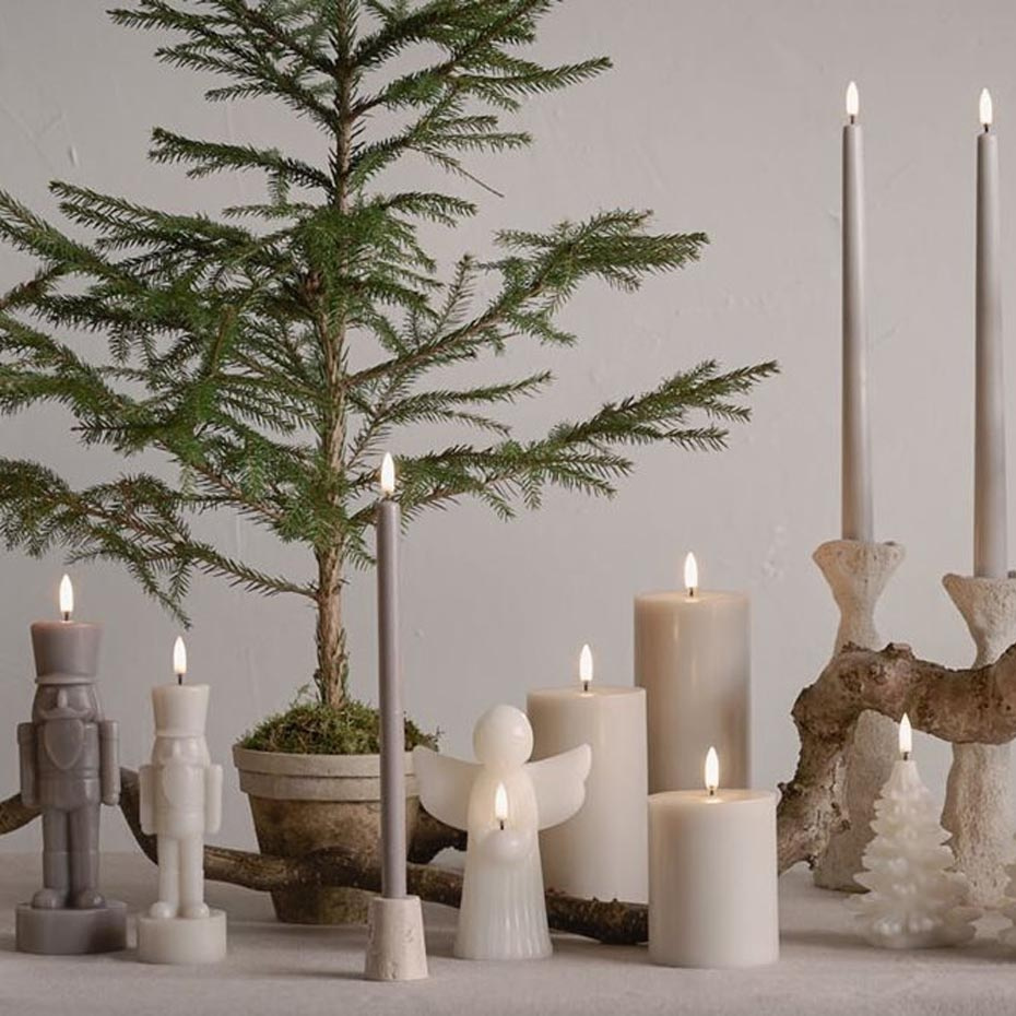 Angel LED Candle 11x15,5cm Vanilla Smooth