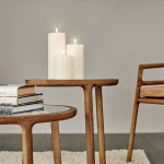 Uyuni Pillar LED Candle 18cm Nordic White Uyuni Pillar LED Candle 18cm Nordic White