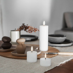 Uyuni Mini Pillar LED Candle 5x14,5cm Nordic White Uyuni Mini Pillar LED Candle 5x14,5cm Nordic White
