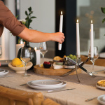 Uyuni Taper LED Candle 18cm Nordic White 2-Pack Uyuni Taper LED Candle 18cm Nordic White 2-Pack