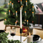 Uyuni Taper LED Candle 18cm Nordic White 2-Pack Uyuni Taper LED Candle 18cm Nordic White 2-Pack