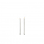 Uyuni Taper LED Candle 23cm Nordic White 2-Pack Uyuni Taper LED Candle 23cm Nordic White 2-Pack