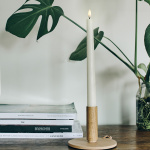 Uyuni Taper LED Candle 23cm Nordic White 2-Pack Uyuni Taper LED Candle 23cm Nordic White 2-Pack