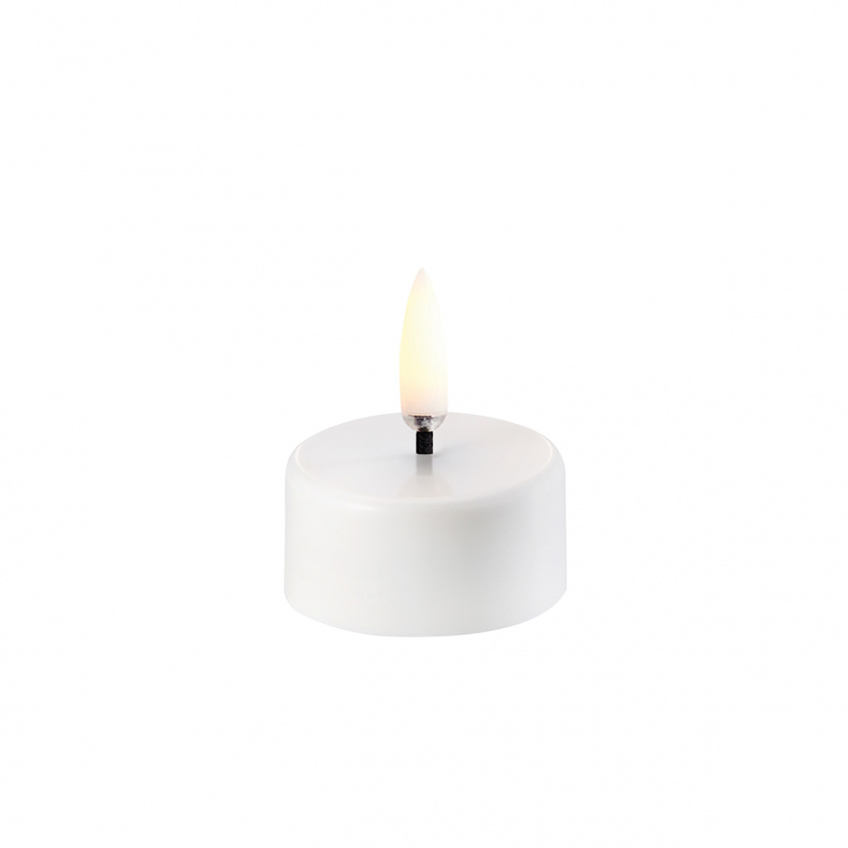 Uyuni Tealight 400 LED Candle White Plain