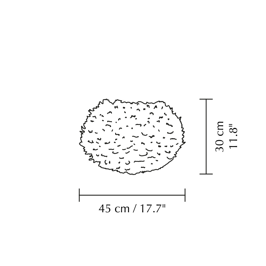 Eos Lampskärm Medium White