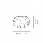 Eos Lampskärm Medium White Eos Lampskärm Medium White