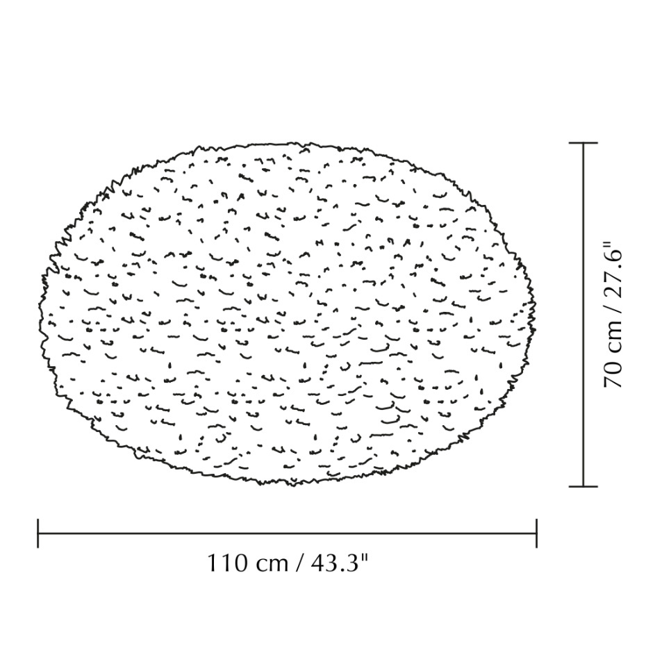 Eos Lampskärm XXL White