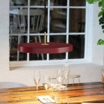 Asteria Pendel Medium Ruby Red/Brass Asteria Pendel Medium Ruby Red/Brass