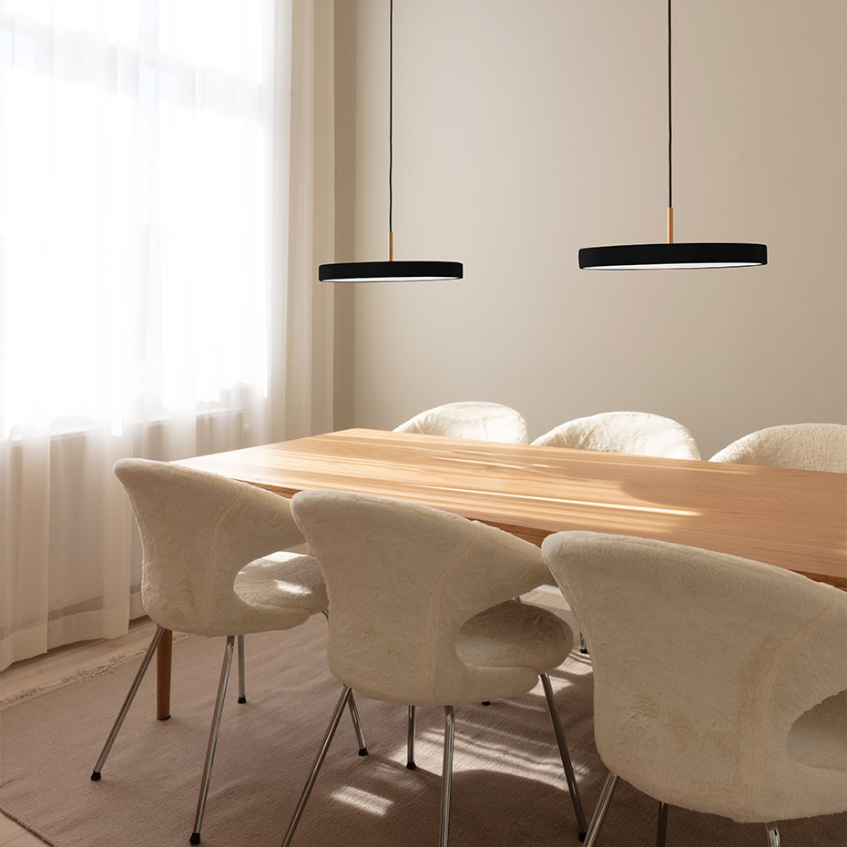 Asteria Pendel Medium Brass/Black