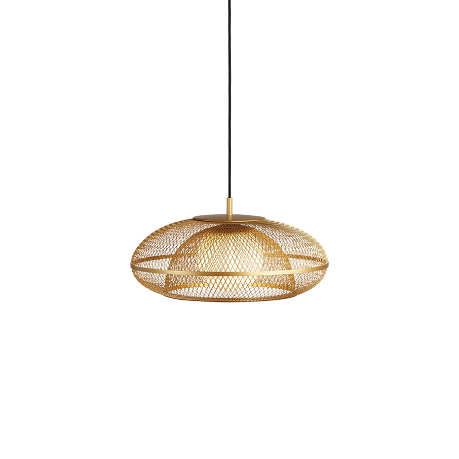 Faraday Lampskärm Medium Brushed Brass