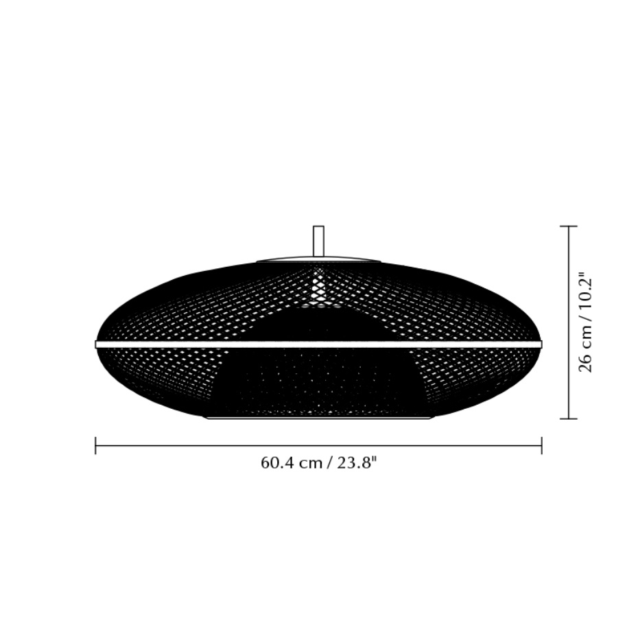 Faraday Lampskärm Large Brushed Brass