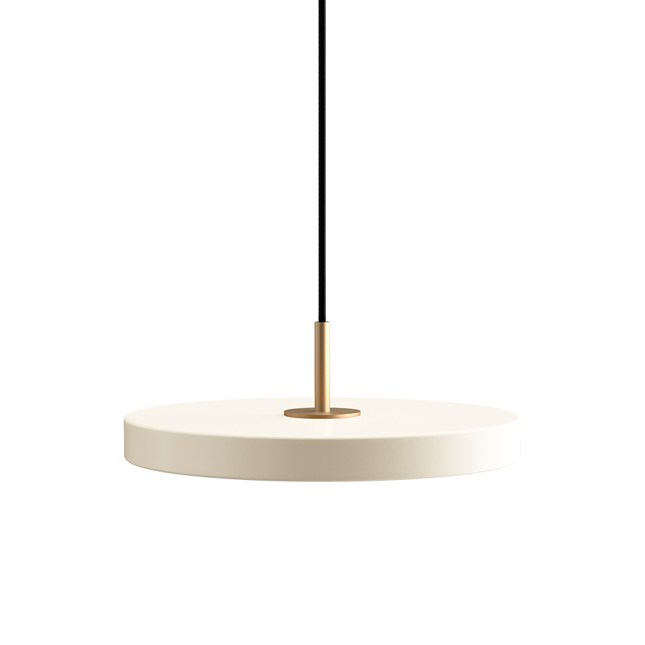 Asteria Pendel Mini Pearl White/Brass