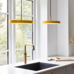 Asteria Pendel Mini Saffron Yellow/Steel Asteria Pendel Mini Saffron Yellow/Steel