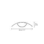 Forget Me Not Lampskärm Medium Dark Oak Forget Me Not Lampskärm Medium Dark Oak