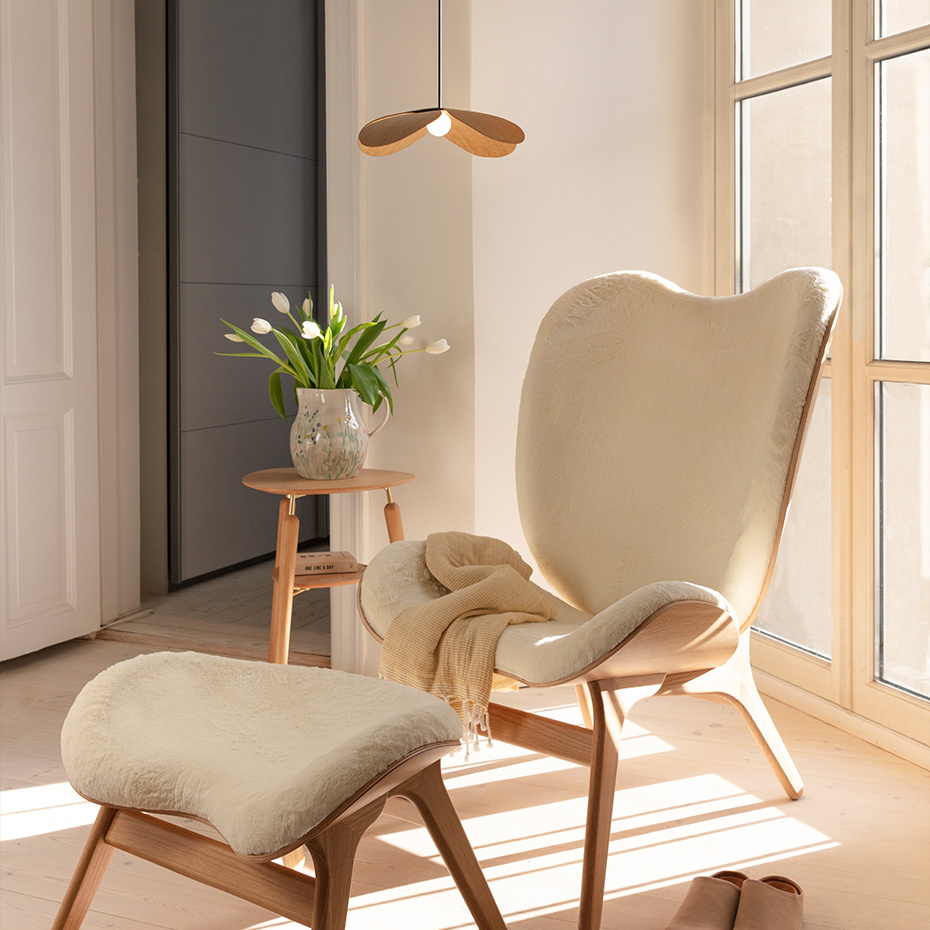 Forget Me Not Lampskärm Medium Dark Oak