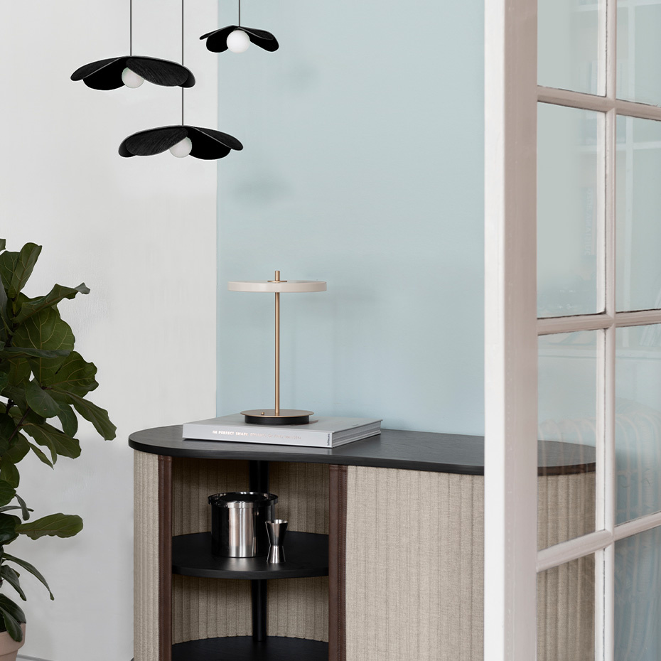 Forget Me Not Lampskärm Medium Black Oak