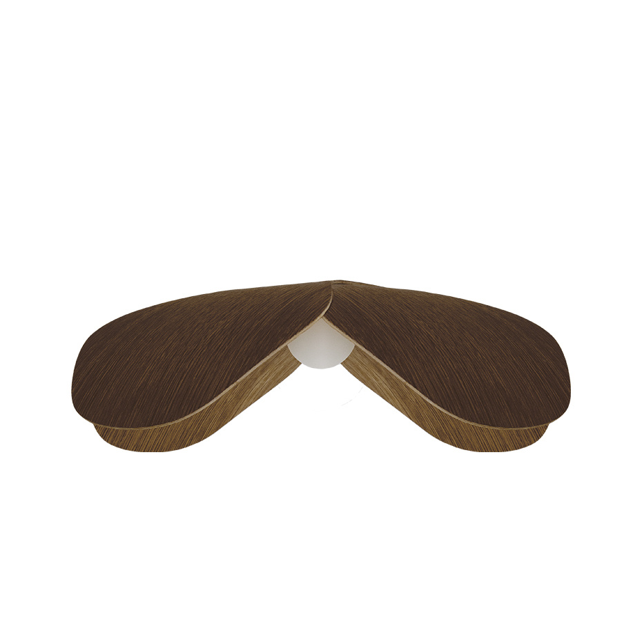 Forget Me Not Lampskärm Large Dark Oak