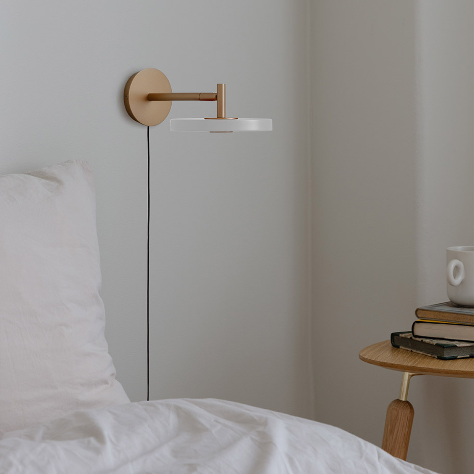 Asteria Vägglampa Short Nuance Olive