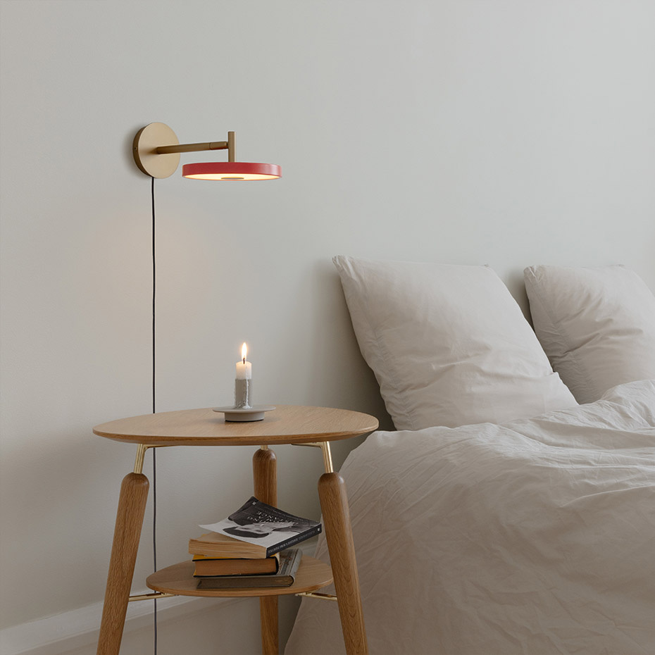 Asteria Vägglampa Short Nuance Olive